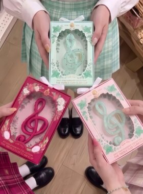 超仙音符抓夹女新款甜美风清凉氛围感发夹网红爆款时尚高级感发抓