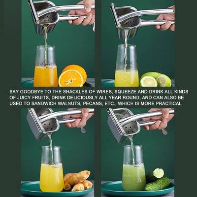 新品30a4 Stainless Steel Manual Juicer Hand Pressed Lemon Or