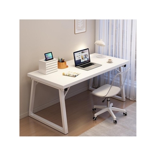 电脑桌卧室简易书桌椅组合小户型简约台式办公桌家用双人写字桌子