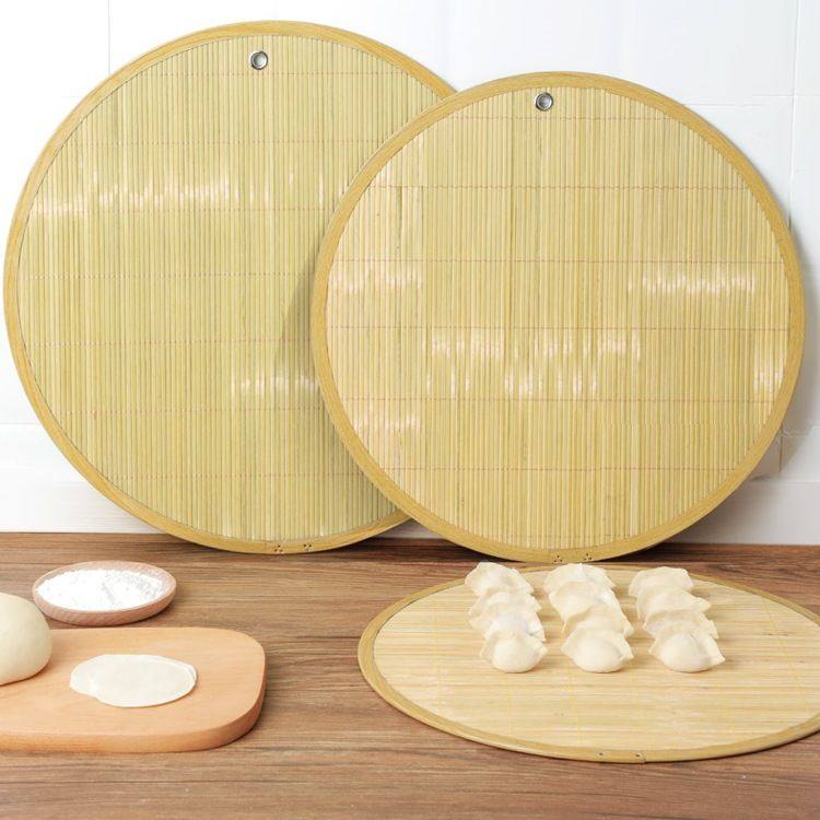 饺子托盘盖帘饺子帘放饺子篦子水饺放置盘家用锅排盖垫竹子编簸箕,餐饮具,餐垫,淘宝优惠券,粉丝福利购,淘宝优惠卷