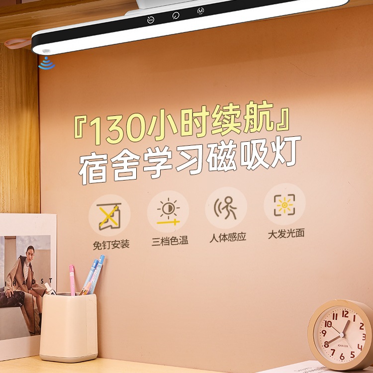 台灯宿舍灯护眼学习壁挂床头阅读大学生书桌磁吸附酷毙灯