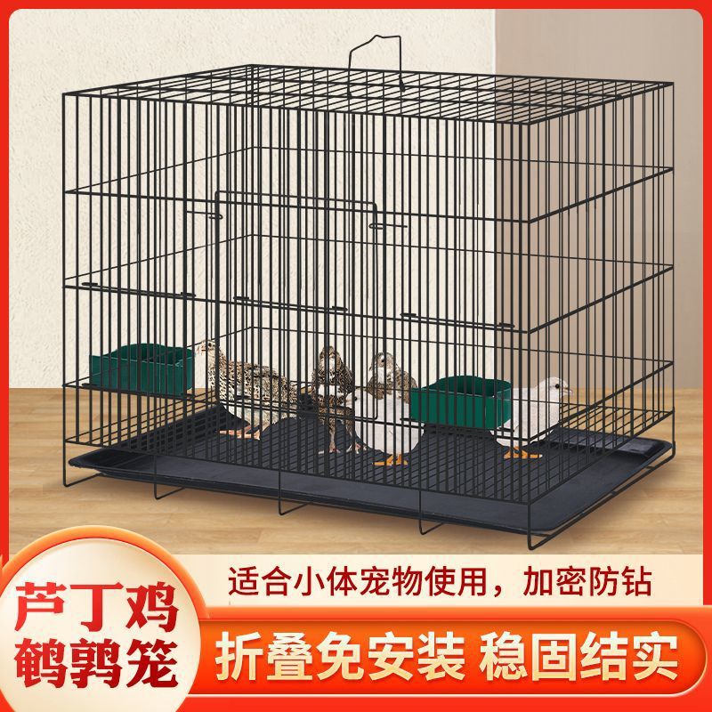 养芦丁鸡笼子饲养专用笼家用室内大号雏鸡雏鸭小鸭小鸡宠物笼加密