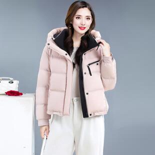 平湖羽绒服女款冬季2025新款今年流行爆款九江巨好看小个子短外套
