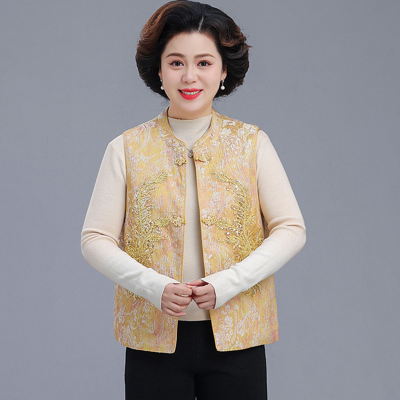 新中式国风马甲外套女春秋2026新款巨好看洋气小个子盘扣马夹上衣,女装/女士精品,马夹,淘宝优惠券,粉丝福利购,淘宝优惠卷