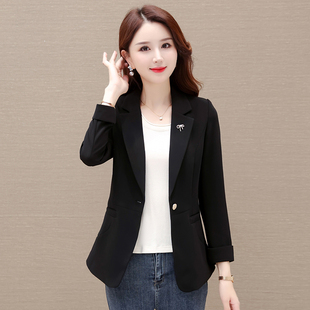 西装外套女春秋2026新款时尚高端今年流行爆款小个子妈妈上衣潮