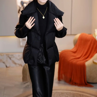 嘉兴平湖羽绒服女款冬季2025新款九江巨好看小个子时尚保暖短外套