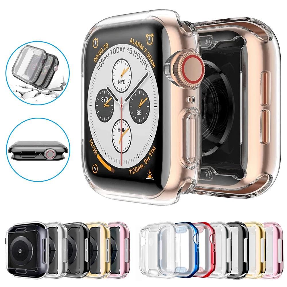 Slim Watch 360 Cover for Apple Watch Case 76 SE 5 4 3 2 45mm