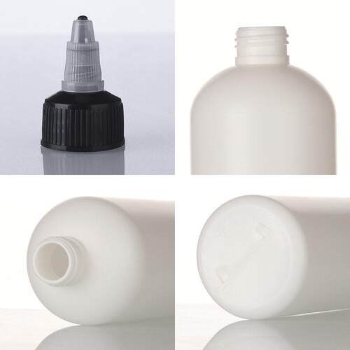 0m滴l 100ml 50ml塑料带盖白色尖嘴0盖胶SNZ水液尖嘴挤压软料PE