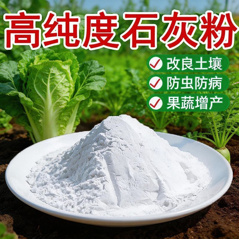 生石灰农用菜地室内防潮防霉干燥剂养殖杀菌消毒除湿驱虫净水刷树