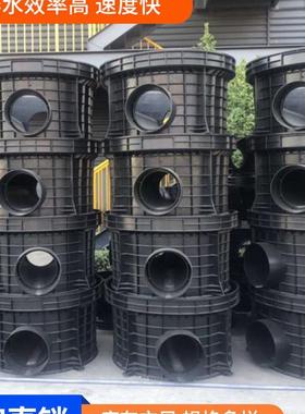 塑料成品检查井度波纹管31545格栅200观察路灯地埋式起始废水