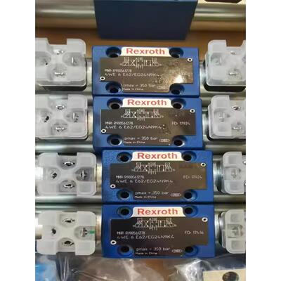 力士乐液压电磁阀4WE10D33/CW230N9K4换向阀4WE10D33/CG24N9K4