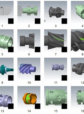 mastercam2024 2023 三轴四轴五轴 车铣复合教程 含素材图档 打包