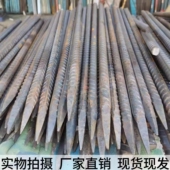 建筑工地修路用地钉螺纹钢爬树钉工程錾帐篷钉固定钉钢筋钉一尖钉