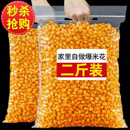 爆米花专用玉米粒球形爆裂玉米自