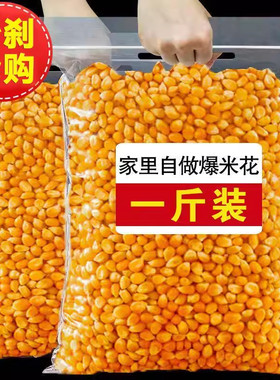 爆米花专用玉米粒家用自做自制爆米花原料爆裂玉米豆干玉米粒批发