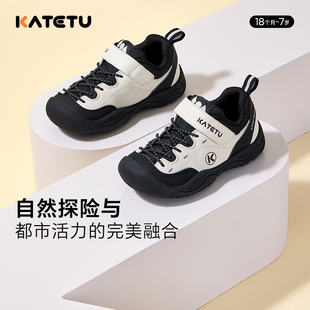 儿童运动鞋 子登山鞋 男童2024秋季 防滑户外女童鞋 新款 卡特兔童鞋