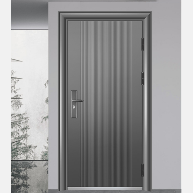 防盗门安全工程门钢质