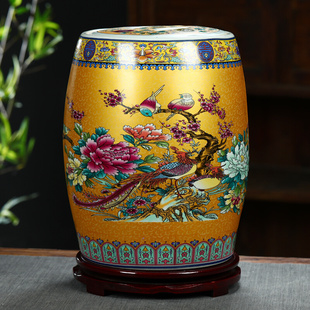 平盖米缸 陶瓷米缸米桶茶叶末油缸酒坛缸A水缸密封30斤50斤装