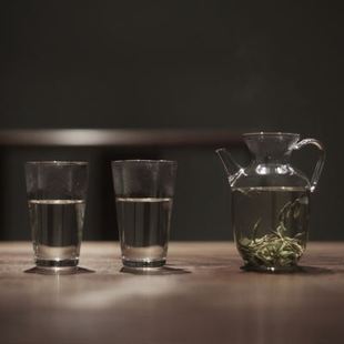 玻璃茶壶 公道杯 工匠家品 分茶器 耐热玻璃煮茶器电陶炉 绿茶杯