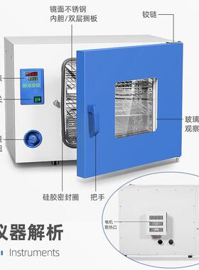 上海0鼓DHG-4900A/970/910A电热恒温风干燥箱DHG-900实验室烘箱工