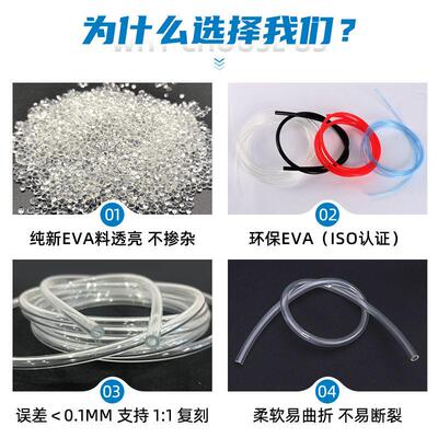 源头厂家UP气管09软管空压机气泵气动压透气明动耐软管温防爆