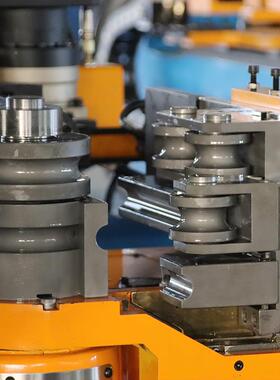 38CNC四圆轴全自动数控弯管机液压不锈钢方管管属管材弯管设金备