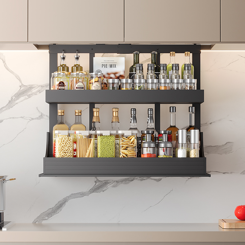 塔内屋铝合金双层智能吊柜升降机