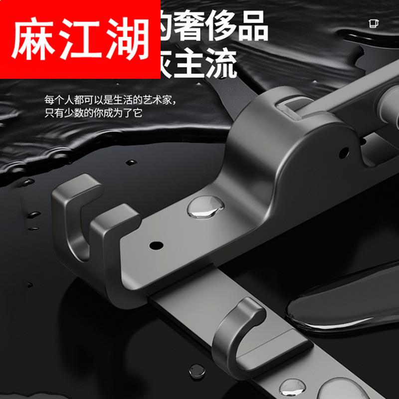 卫生间纸巾盒免打孔浴室防水太空铝厕纸盒厕所抽纸盒卫生纸置物架