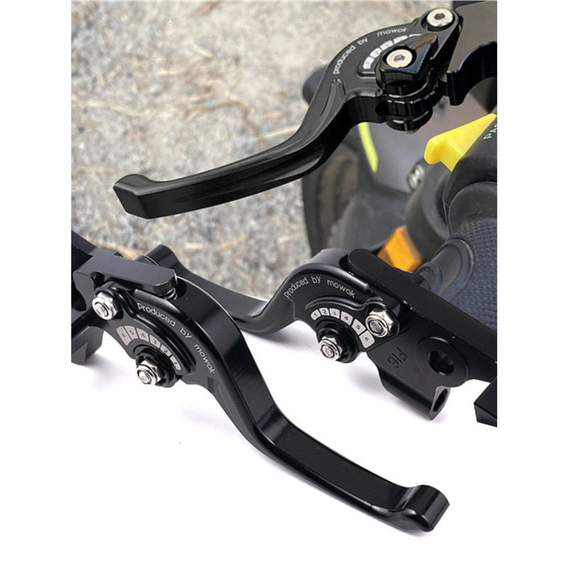 适用DUKE390 DUKE250 RC390 18-23年改装短款2指离合刹车牛角手把 - 实物图