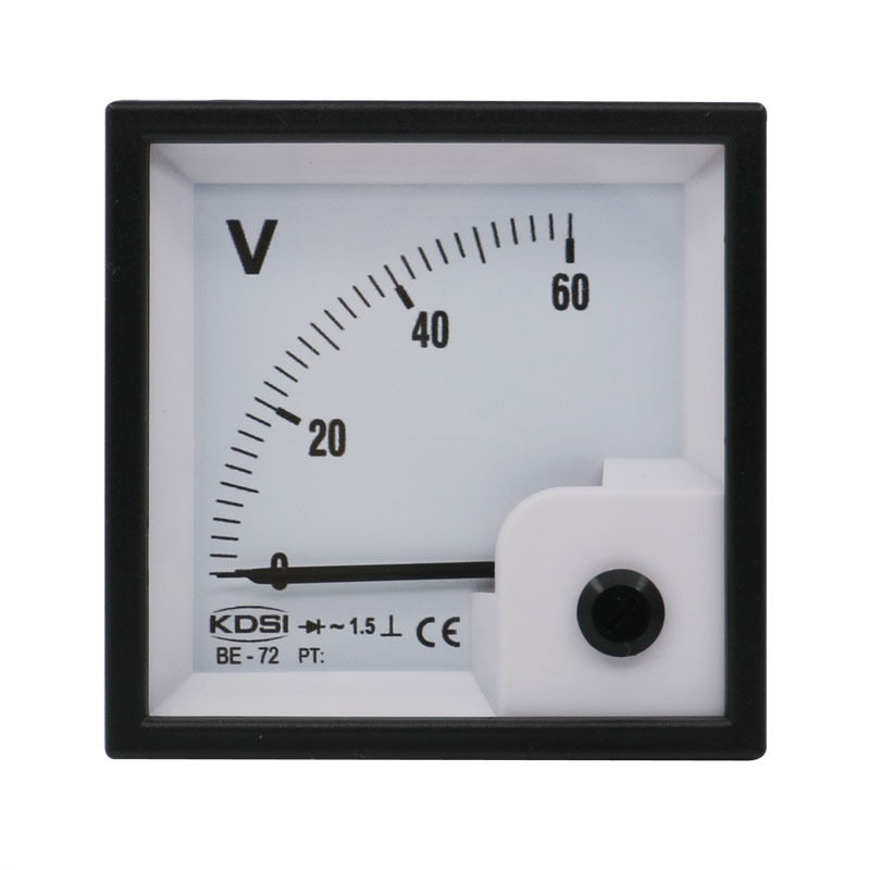 KDSI厂家供应 指针式交流电压表BE-72 AC60V整流式 指示准确