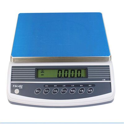 台衡惠而邦电子秤3kg/0.1g  T-SCALE QHW计重秤 3kg-30kg电子桌秤
