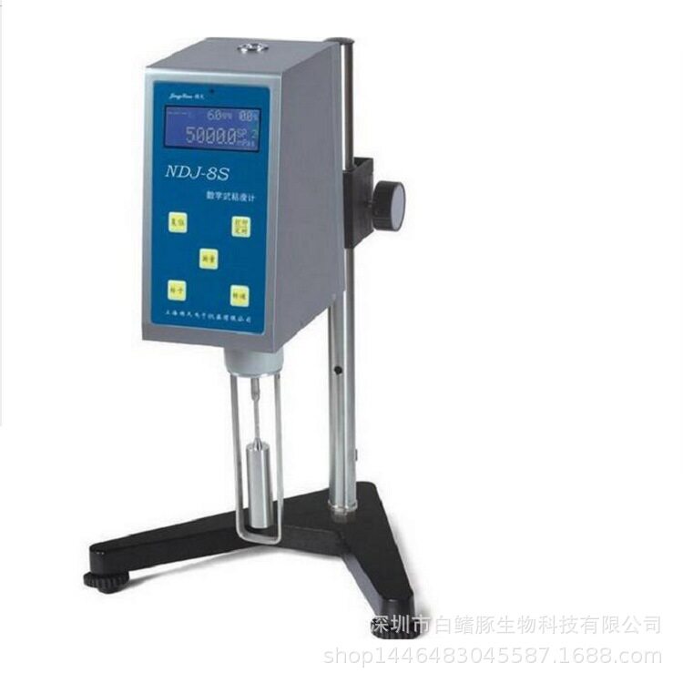 上海精天数字旋转粘度计 NDJ-8S型数显粘度计