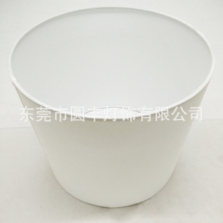 厂家直销 布艺吊灯大灯罩加工 简约台灯配件高档布艺欧式灯罩