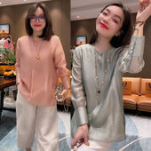 新中式 简约上衣 设计感小众别致高级感气质长袖 国风衬衫 女2025春季