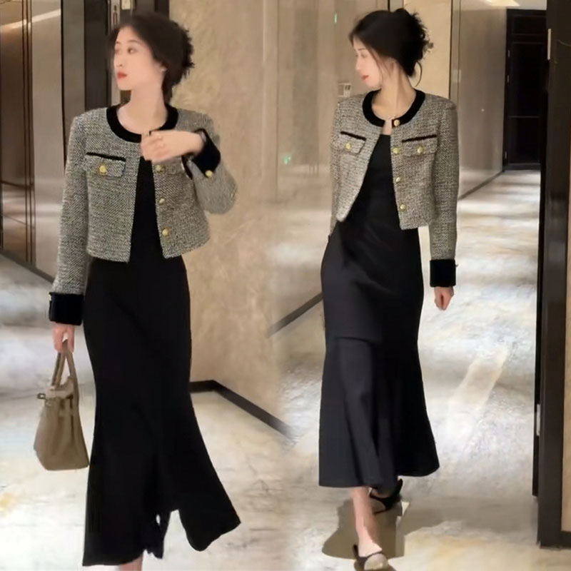 2023秋季小香风时尚套装批发价