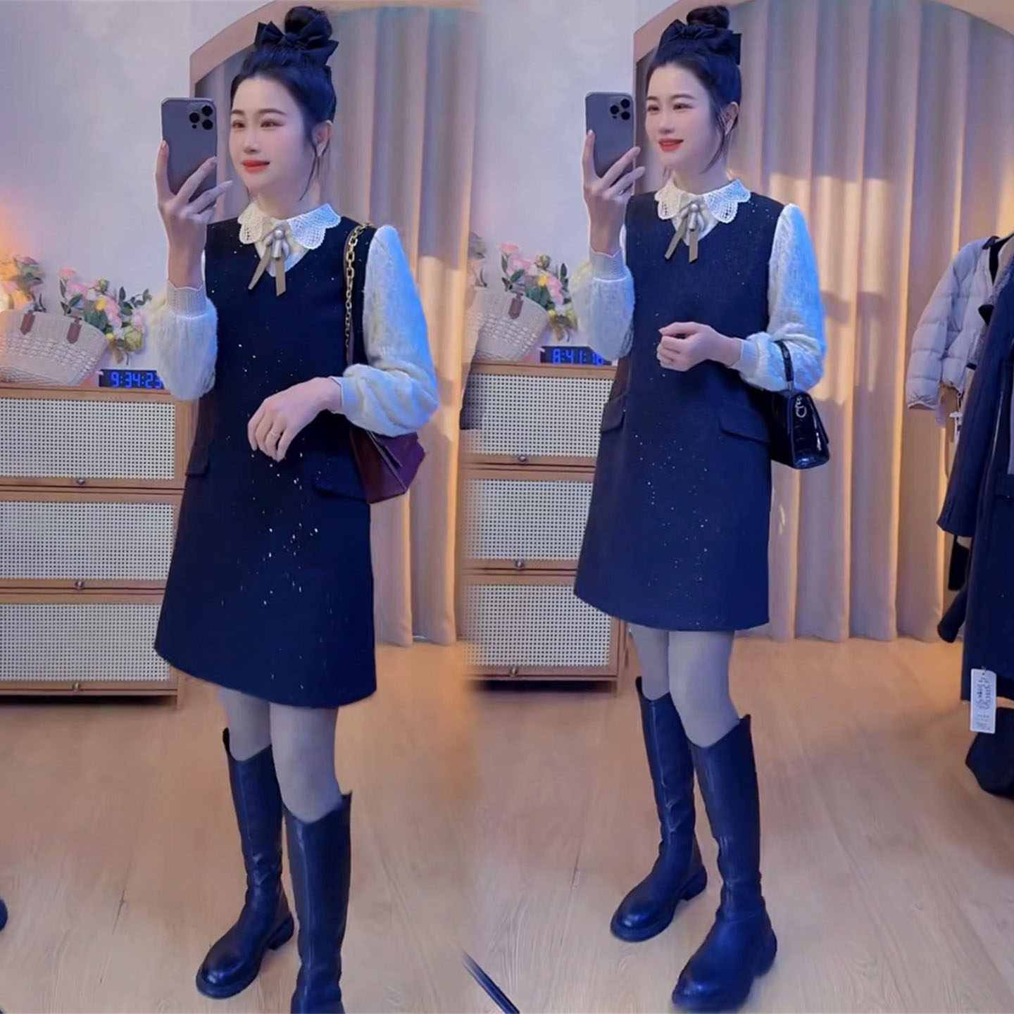 欧货小香风时尚套装女2025春季