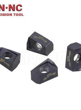 纳斯卡H490 ANKX170608PNTR硬质合金数控铣刀片H490 F90AX刀盘用