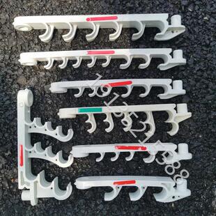 矿用电缆挂钩电线通讯钩煤矿井下铺设一体钩六连八连信号线固定钩