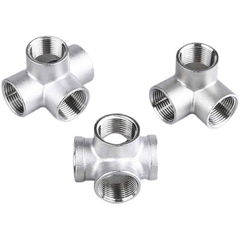 。304不锈钢立体三通/四通/五通架子货架墙角直角水管配件4分6分1,3C数码配件,USB多功能数码宝,淘宝优惠券,粉丝福利购,淘宝优惠卷