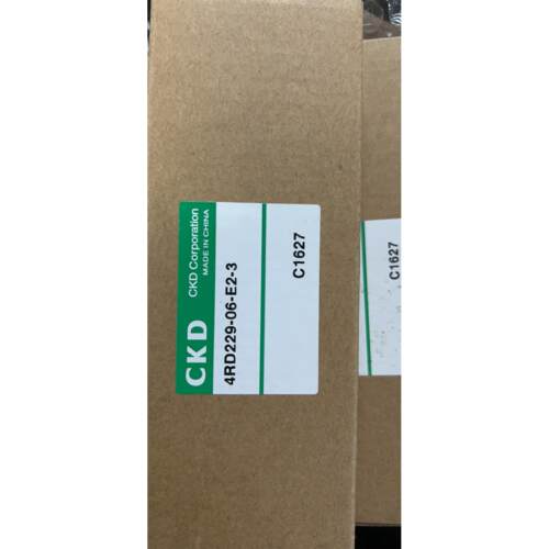 CKD电磁阀4RD229-06-E2-3全新原装真品DC24V秒发货
