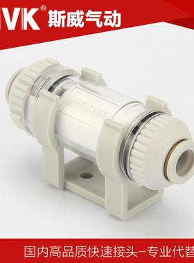 SiVK气动管道真空过滤器ZFC100-06B ZFC200-08/10/12B ZFC050-04B