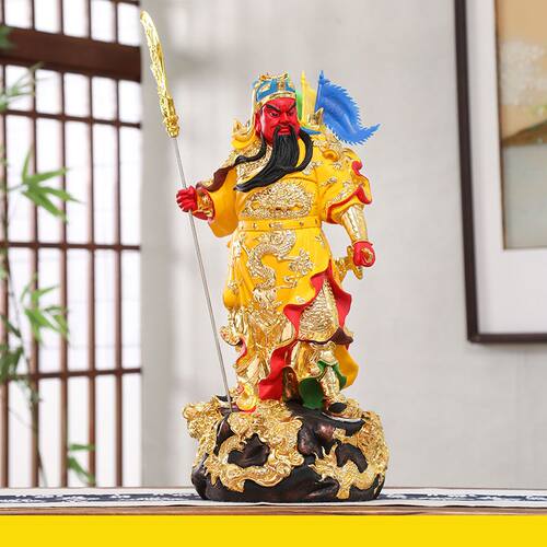 寸关公神像九龙佛二爷圣