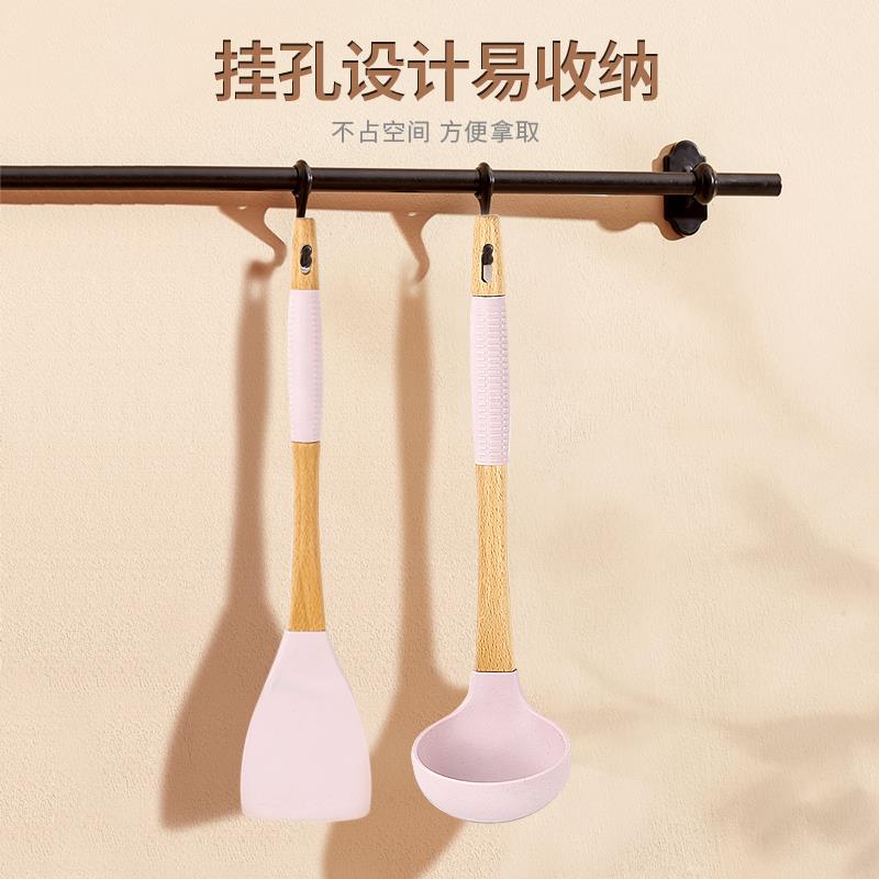 瑞士Cephee软硅胶锅铲不粘锅专用汤勺炒菜铲子饭勺家用耐高温套装