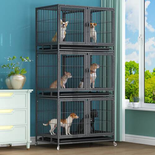 猫空笼家用三层宠物寄养笼犬舍