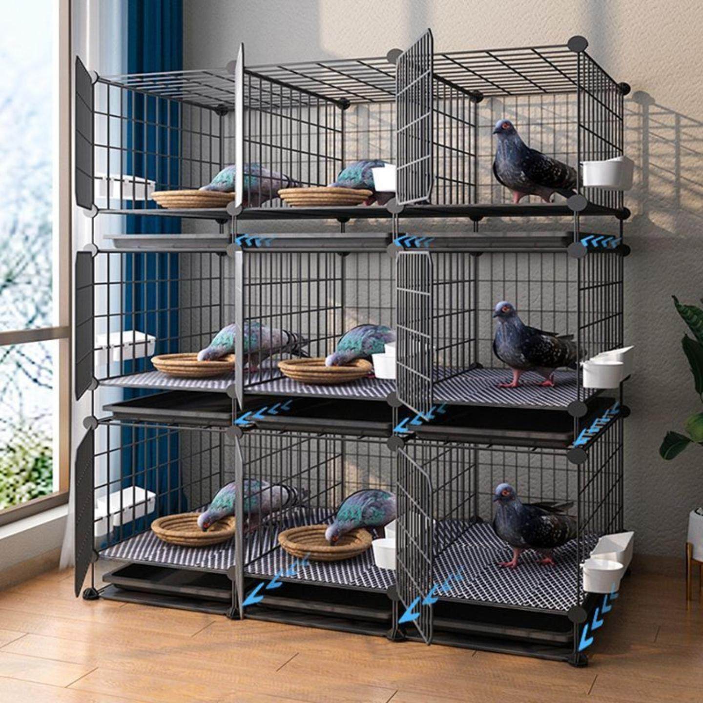 家养鸽子专用笼专业新型室外户框