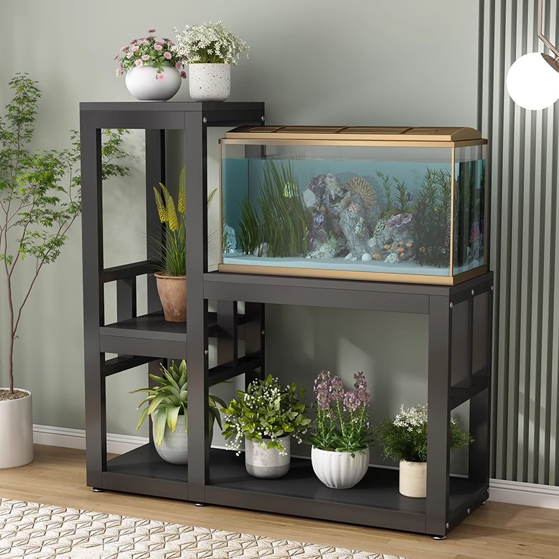鱼缸架多层落地鱼缸置物架水族箱