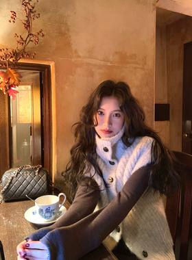 【DaqianwithU  01/15 20:00】喜欢先加购 高领马甲背心开衫