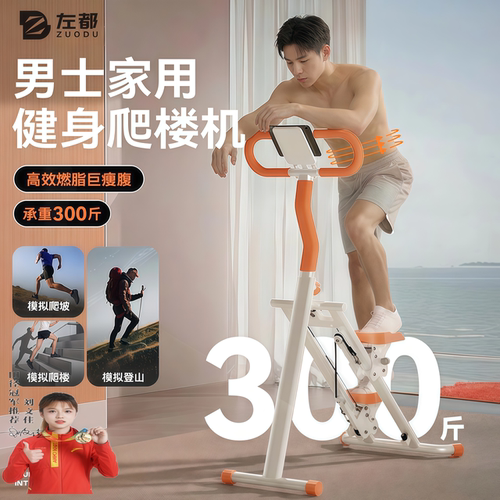 左都多功能家用小型爬楼踏步机