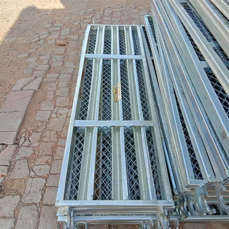 厂家 建筑门式脚手架 高品质移动I脚手架 梯架 里外镀锌门架