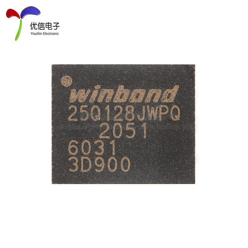 原装正品 贴片 W25Q128JWPIQ WSON-8 1.8V 128M-bit串行快闪记忆